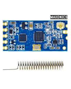 HC12 SI4463 433MHz Wireless RF Module with Spring Antenna, Long Range Transceiver Module upto 1km range