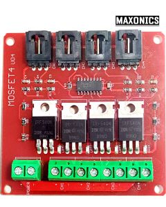 IRF540 Isolation Power Module Electronic Block 4 Channel MOSFET Switch