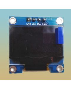 0.96whit OLED Display Module – SPI/I2C – 128×64 – 4Pin (Blue)