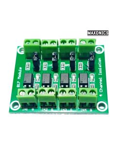 OPTOCOUPLER ISOLATION BOARD 4 CHANNEL PC817