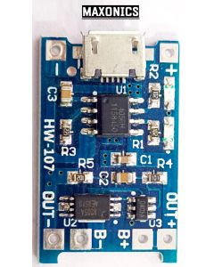 TP4056 1A Li-ion lithium Battery Charging Module with BMS Micro USB